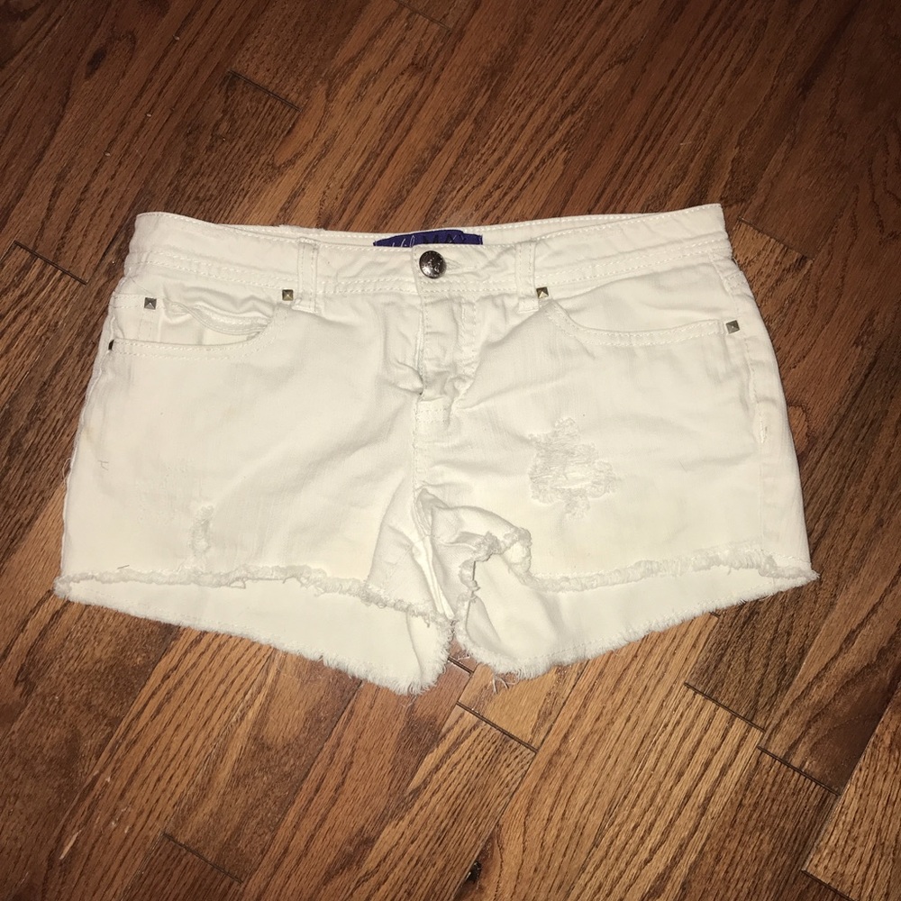 White shorts